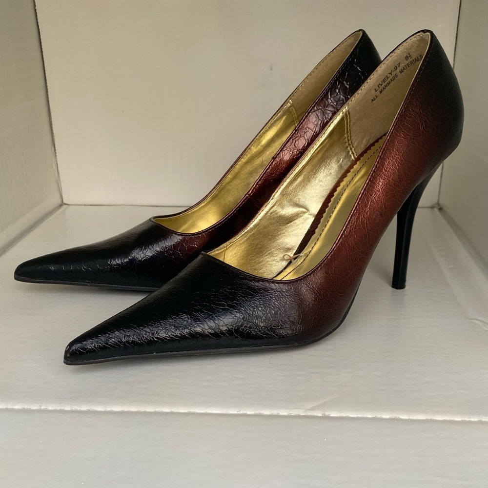 Ombré colored heels